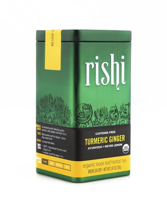 Rishi Tea Turmeric Ginger, 2.47 Ounce