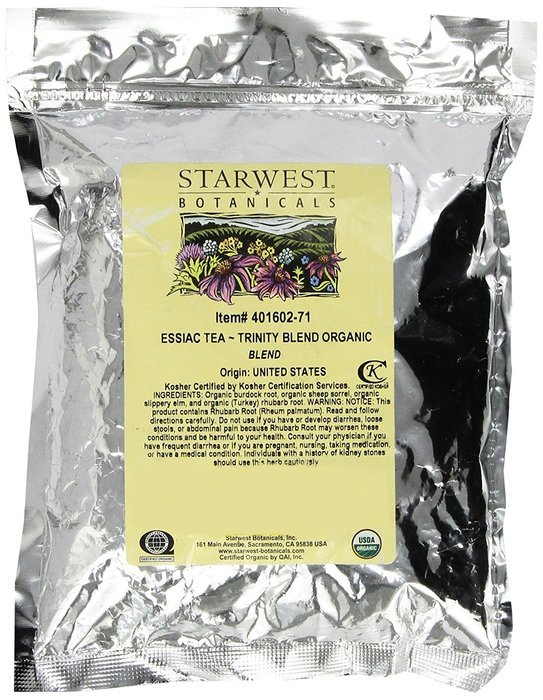 Essiac Tea Organic - Trinity Blend 1lb N2