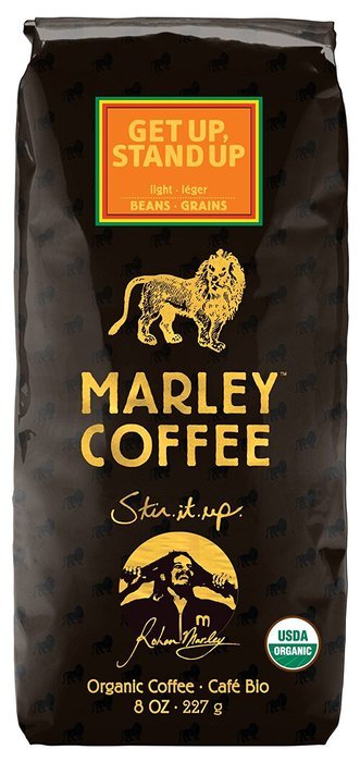 Marley Coffee, Organic One Love, Ethiopian YirgaCheffe, Ground Coffee, 8 Ounce N4