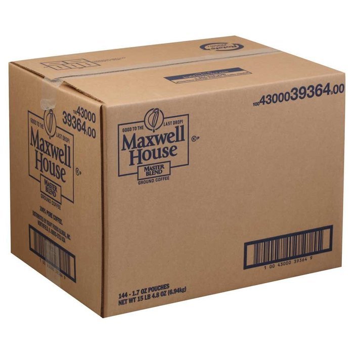 Maxwell House Original Roast Ground Coffee, 10-Count Filter Packs (Pack of 4) N6