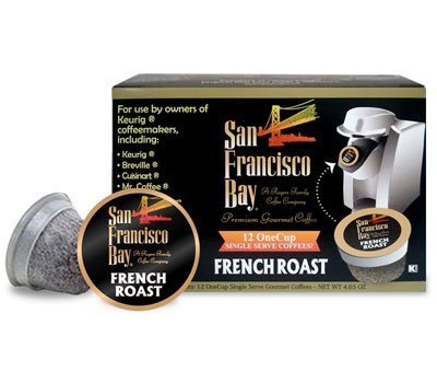 SAN FRANCISCO BAY FRENCH ROAST 24 ONE CUPS for Keurig K-Cup Brewers