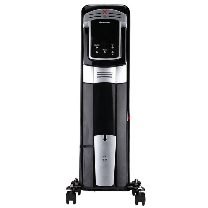 Homeleader 600W Oil Filled Radiator Heater, Portable Space Heater, Thermostat control, DF-600H1-7 N3