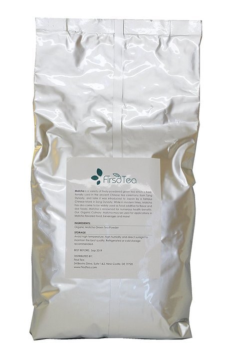 Organic Matcha Green Tea Powder, Culinary Grade, 32 oz (2lbs) N2