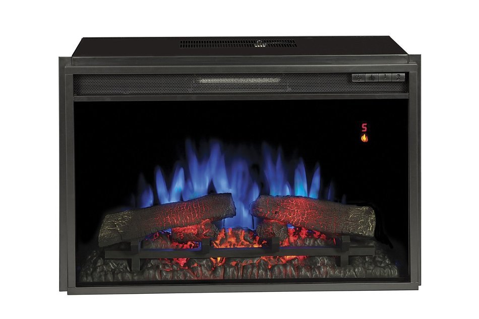 ClassicFlame 26EF031GRP 26" Electric Fireplace Insert with Safer Plug