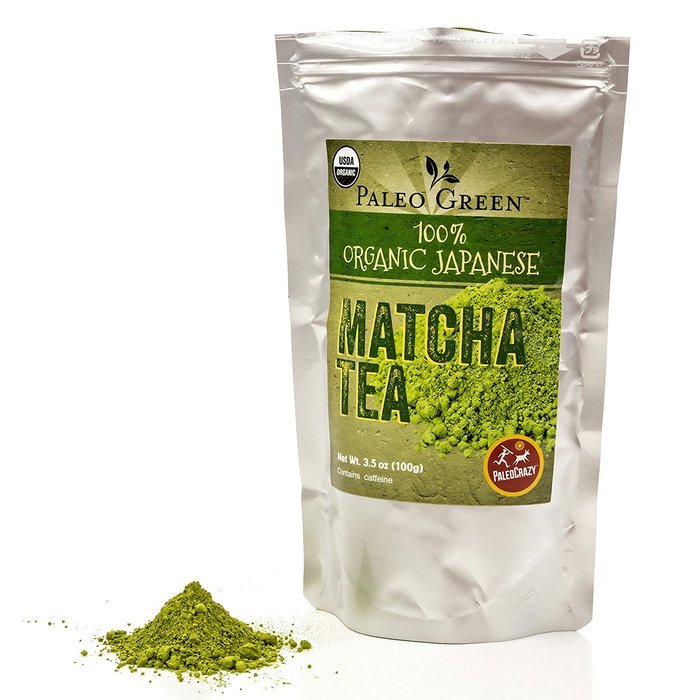 PaleoCrazy Organic Matcha Powder Japanese Tea for Energy, Focus and Weight Loss N5