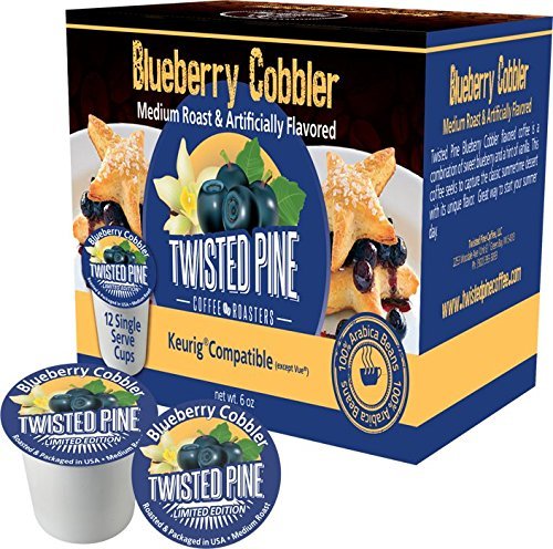 Twisted Pine Blueberry Crumble Single Serve for K Cup Brewer - 40ct