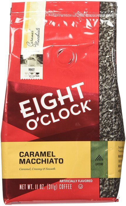 Eight O'Clock Coffee - Caramel Macchiato ground - 11oz (Pack of 2) N2