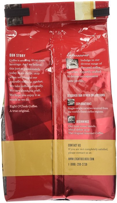 Eight O'Clock Coffee - Caramel Macchiato ground - 11oz (Pack of 2) N3