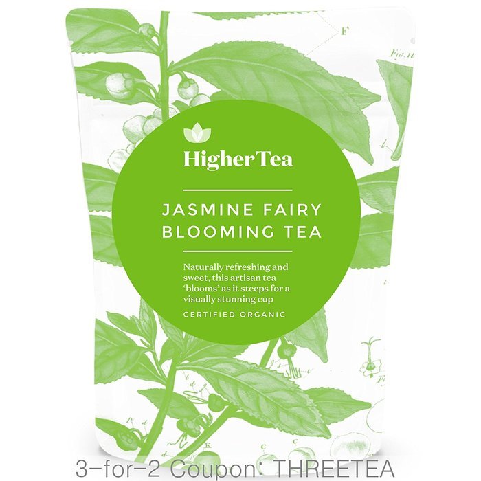 Jasmine Fairy Blooming Tea 3 Oz, By Higher Tea. Beautiful Blooms Unfold to Make Drinking Healthy Tea a Spectacular...