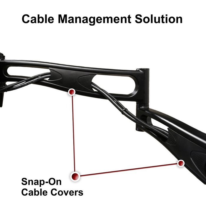 Aeon Stands and Mounts Full Motion Wall Mount with 29-Inch Extension for 32 to 65-Inch TV N6