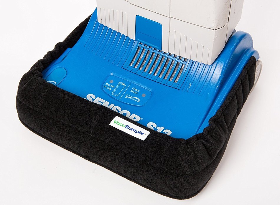 Upright Vacuum Bumper Guard, Size: Small (Fits Vac Dimensions: Front Width: 12" to 14", Side Depth: 6" & Up) N3