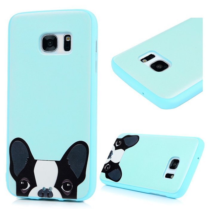Badalink Galaxy S7 Case Shockproof Drop Protection Soft TPU Rubber Bumper Protective Back Cover Slim-Fit Flexible... N24