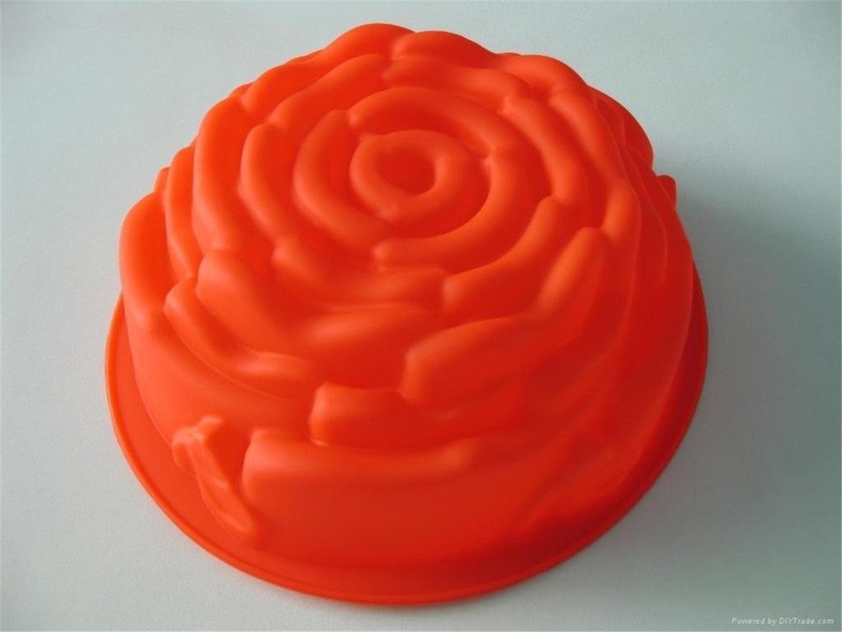 12-Pack DIY Microwave Oven Special Silicone Rose Cake Cups Mold Baking Mold Ice Mold Pizza Mold Pudding Mold,... N7