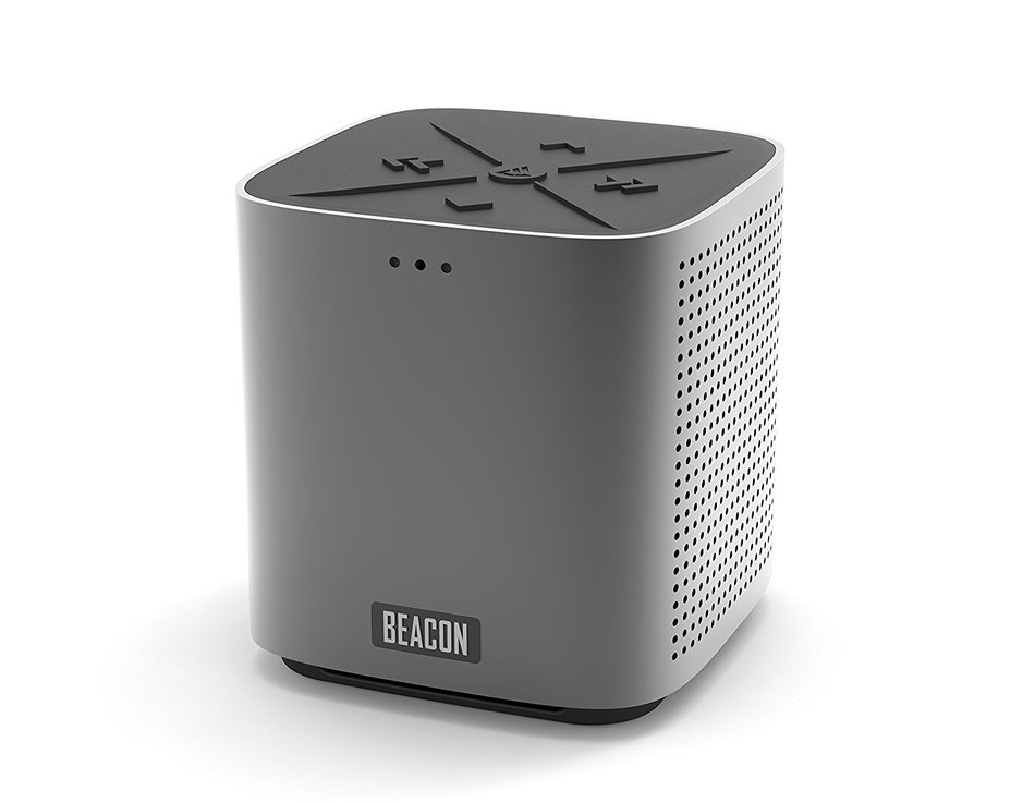 Beacon Audio Blazar Portable Bluetooth Stereo Speaker (Aluminum) N3