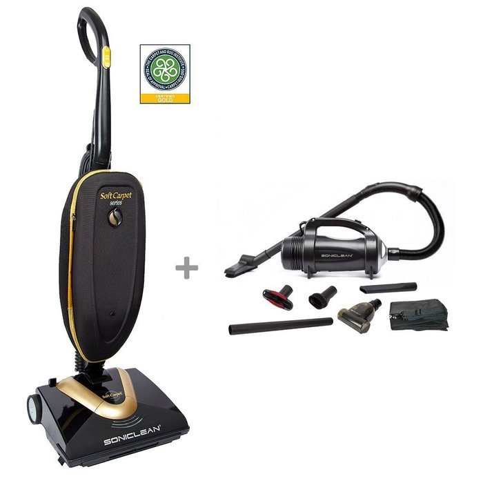 Soniclean Soft Carpet Vacuum Cleaner/Handheld Combo N4