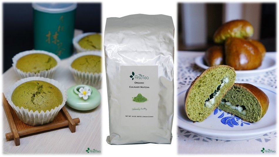 Organic Matcha Green Tea Powder, Culinary Grade, 32 oz (2lbs) N6