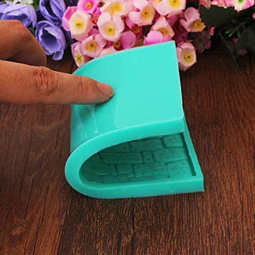 "Brick Fondant Cake Mold Silicone Cake Decoration Mould" shopping N5