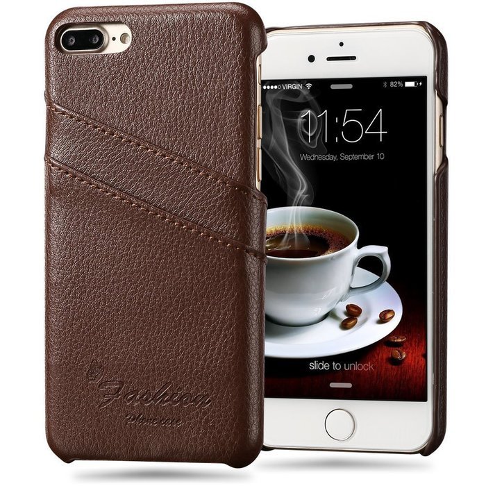 iPhone 7 Plus [5.5''] Case -JIAMY Premium Leather Wallet Case with Credit Card ID Holders for iPhone 7 Plus