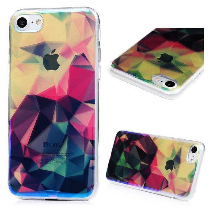 Badalink iPhone 7 TPU Case (4.7") Soft TPU Rubber Bumper Case Shockproof Flexible and Easy Grip Color-fading Resistant... N12
