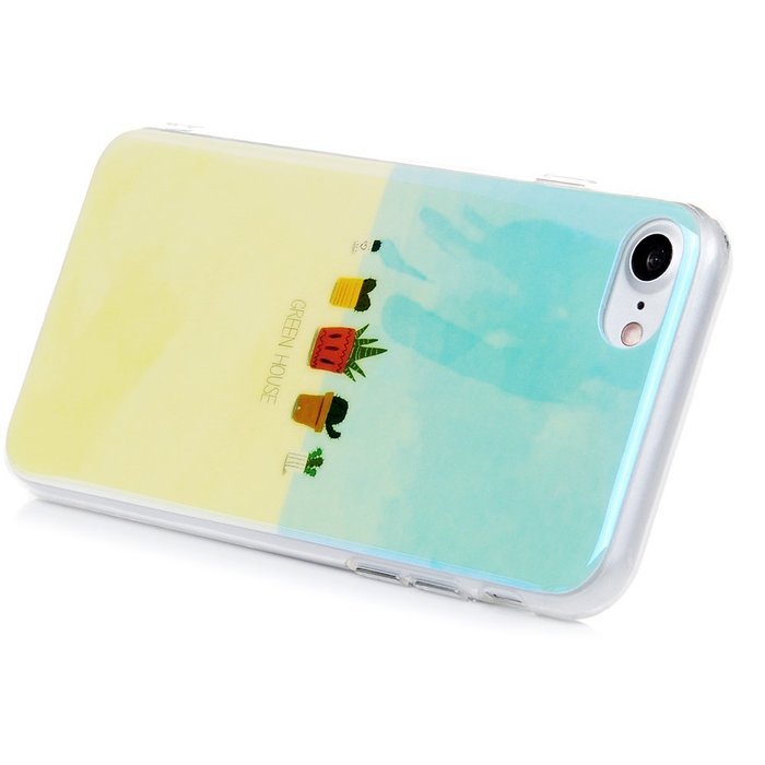 Badalink iPhone 7 TPU Case (4.7") Soft TPU Rubber Bumper Case Shockproof Flexible and Easy Grip Color-fading Resistant... N13