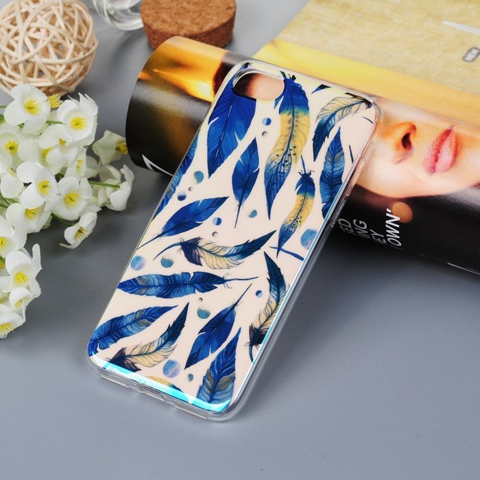 Badalink iPhone 7 TPU Case (4.7") Soft TPU Rubber Bumper Case Shockproof Flexible and Easy Grip Color-fading Resistant... N15