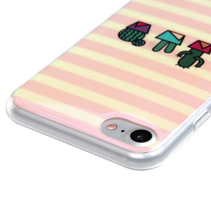 Badalink iPhone 7 TPU Case (4.7") Soft TPU Rubber Bumper Case Shockproof Flexible and Easy Grip Color-fading Resistant... N16