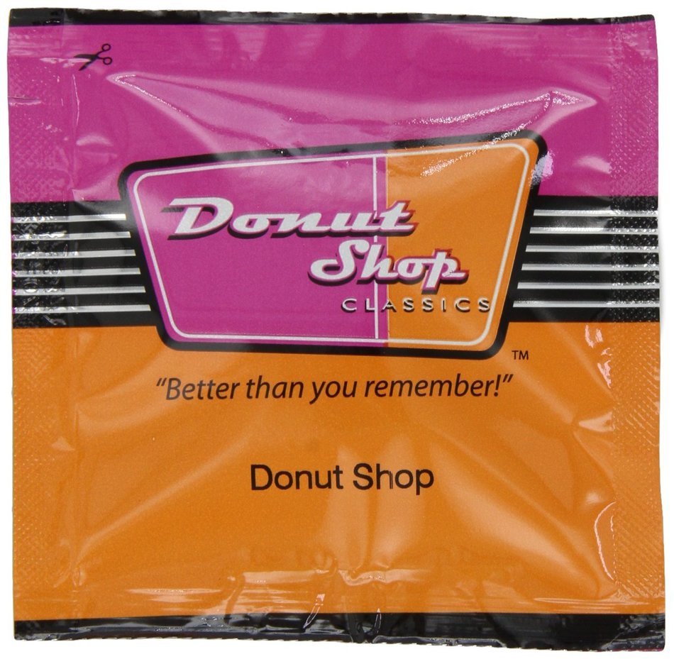 Donut shop Coffee Pods, Double Caff, 15 Count (Pack of 6) N24
