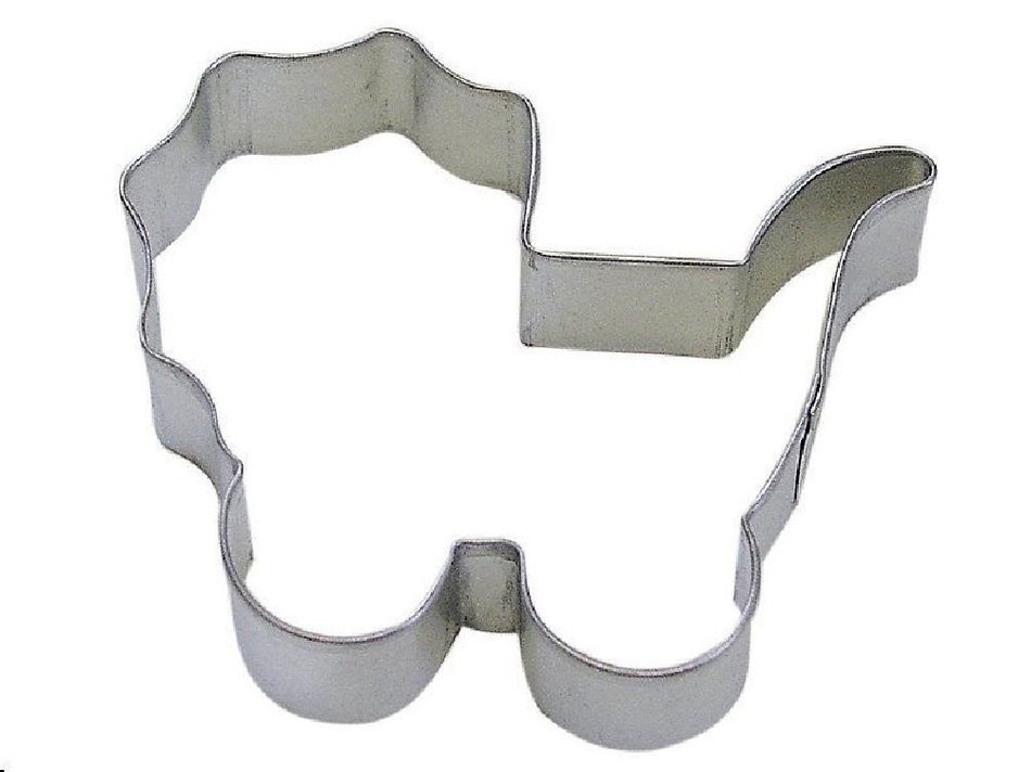 Baby Carriage Cookie Cutter 4" Baby Shower Baking Fondant Sugar Pregnant