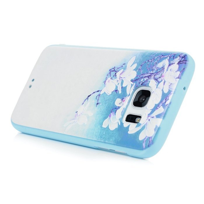 Badalink Galaxy S7 Case Shockproof Drop Protection Soft TPU Rubber Bumper Protective Back Cover Slim-Fit Flexible... N45