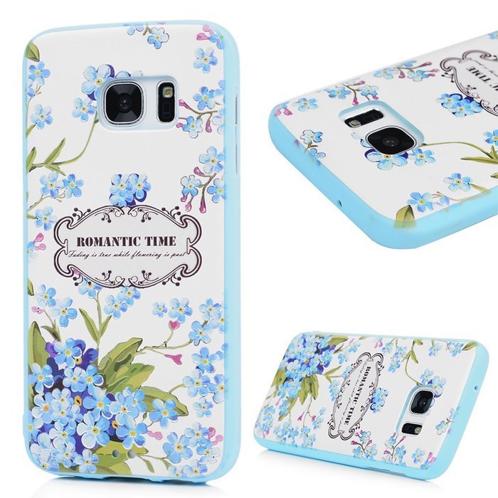 Badalink Galaxy S7 Case Shockproof Drop Protection Soft TPU Rubber Bumper Protective Back Cover Slim-Fit Flexible... N50
