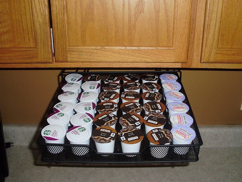 Keurig K-Cups Holder 50 Under The Cabinet Coffee Pod
