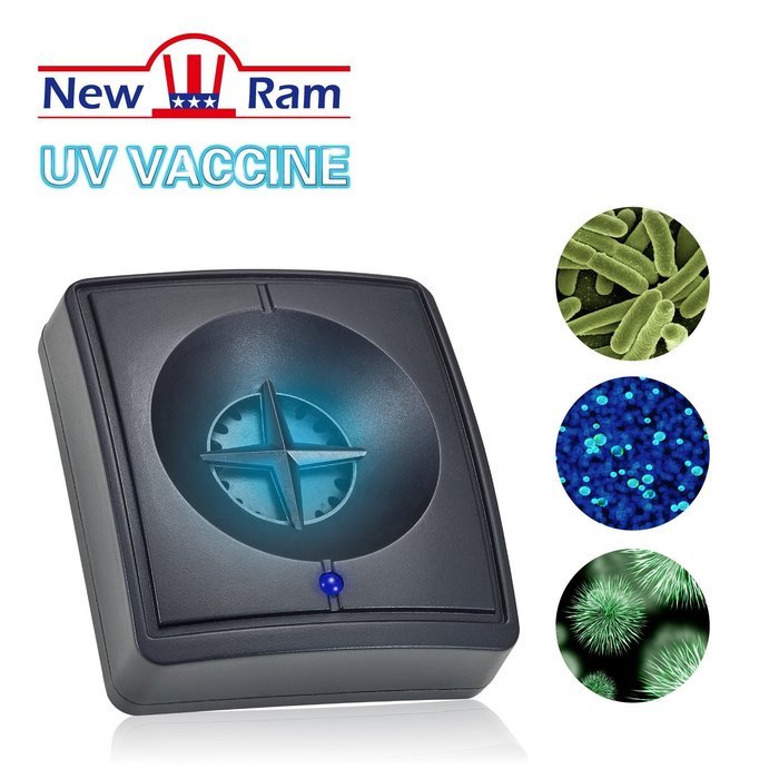 NewRam UV Vaccine (Air Cleaner) Purifier with UV Sanitizer system and Odor Reduction N2