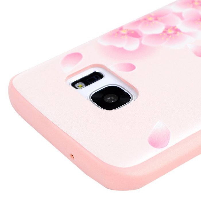 Badalink Galaxy S7 Case Shockproof Drop Protection Soft TPU Rubber Bumper Protective Back Cover Slim-Fit Flexible... N64