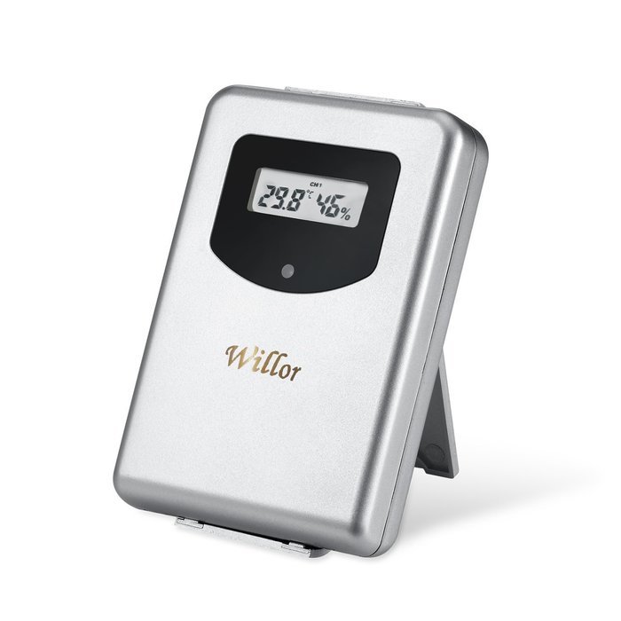 Wireless Weather Station, Willor Digital Indoor Thermometer Hygrometer with Temperature Humidity Weather Forecast...