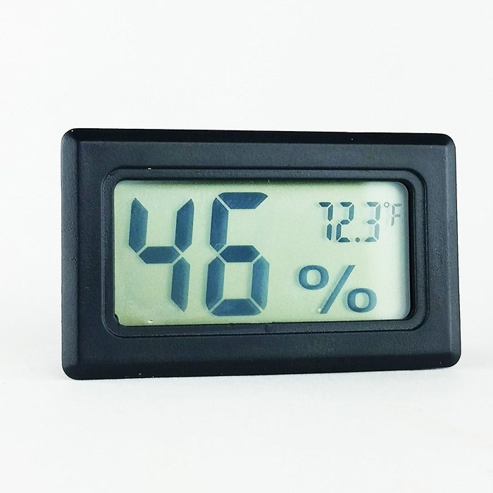 Mini LCD Digital Indoor Temperature & Humidity Gauge Thermometer (Hygrometer) from U.S. Solid