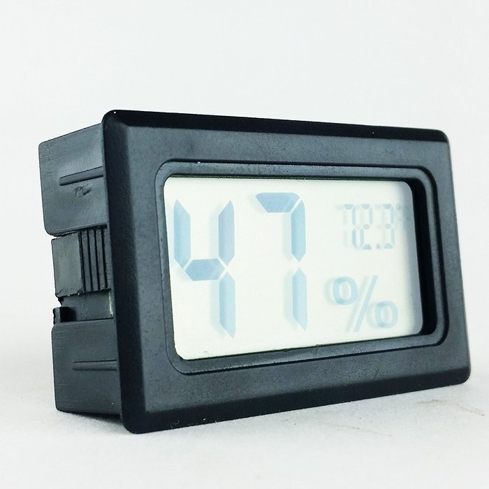 Mini LCD Digital Indoor Temperature & Humidity Gauge Thermometer (Hygrometer) from U.S. Solid N2