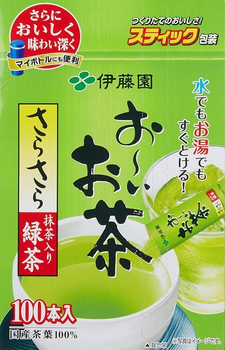 Ito En Oi Ocha Japanese Green Tea, Macha blend, pack of 100 [Japan Import] N2