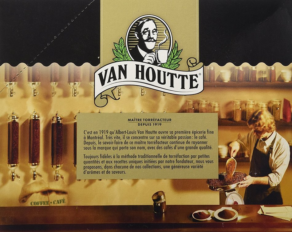 24 Count - Van Houtte Vanilla Hazelnut Flavored Coffee K Cup For Keurig K-Cup Brewers