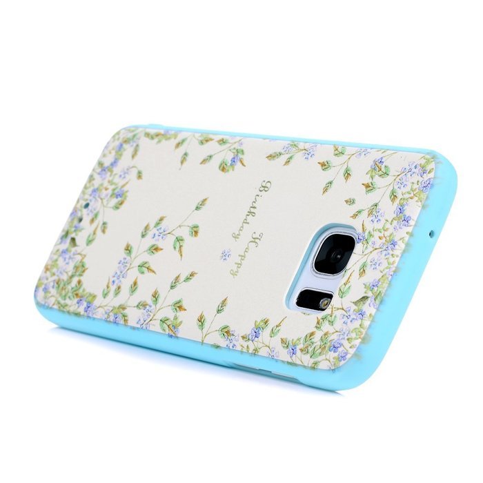 Badalink Galaxy S7 Case Shockproof Drop Protection Soft TPU Rubber Bumper Protective Back Cover Slim-Fit Flexible... N74