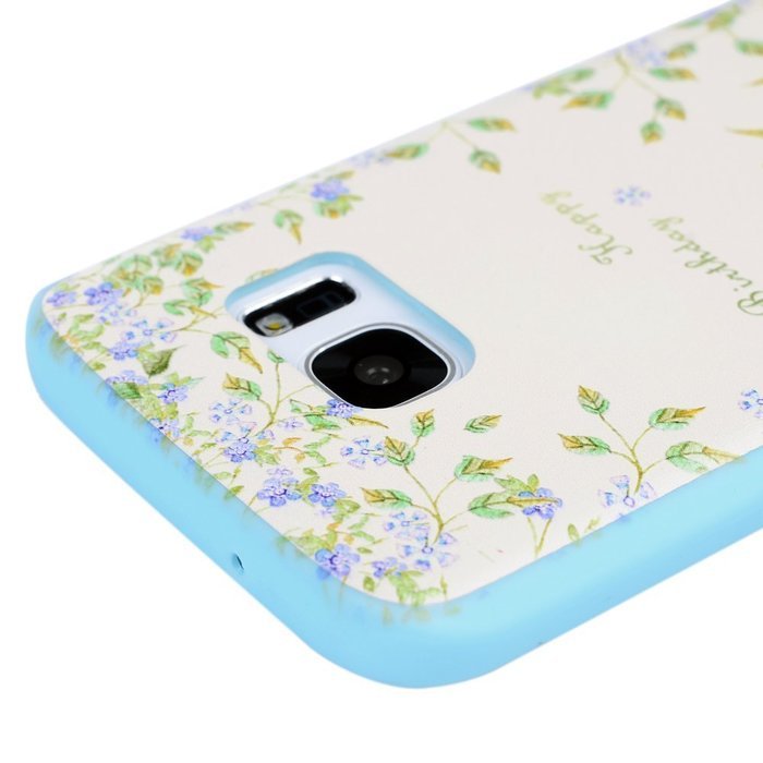 Badalink Galaxy S7 Case Shockproof Drop Protection Soft TPU Rubber Bumper Protective Back Cover Slim-Fit Flexible... N75