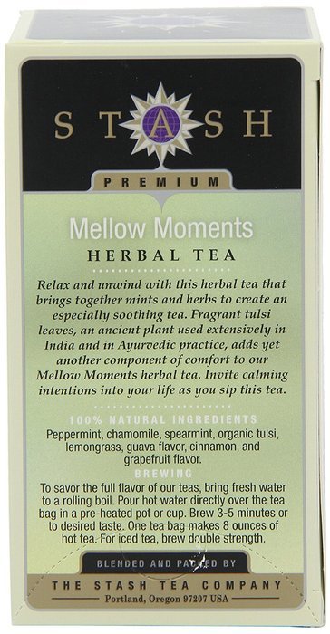 Stash Tea Licorice Spice Herbal Tea, 20 Count Tea Bags in Foil (Pack of 6) N6