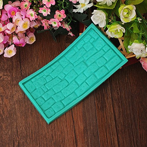 "Brick Fondant Cake Mold Silicone Cake Decoration Mould" shopping N6