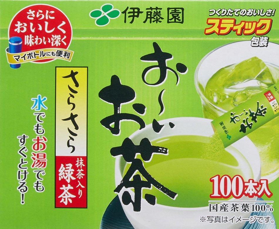 Ito En Oi Ocha Japanese Green Tea, Macha blend, pack of 100 [Japan Import] N6