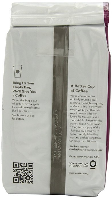 Starbucks Decaf Caffe Verona Ground Coffee, 12 Ounce (Pack of 3)