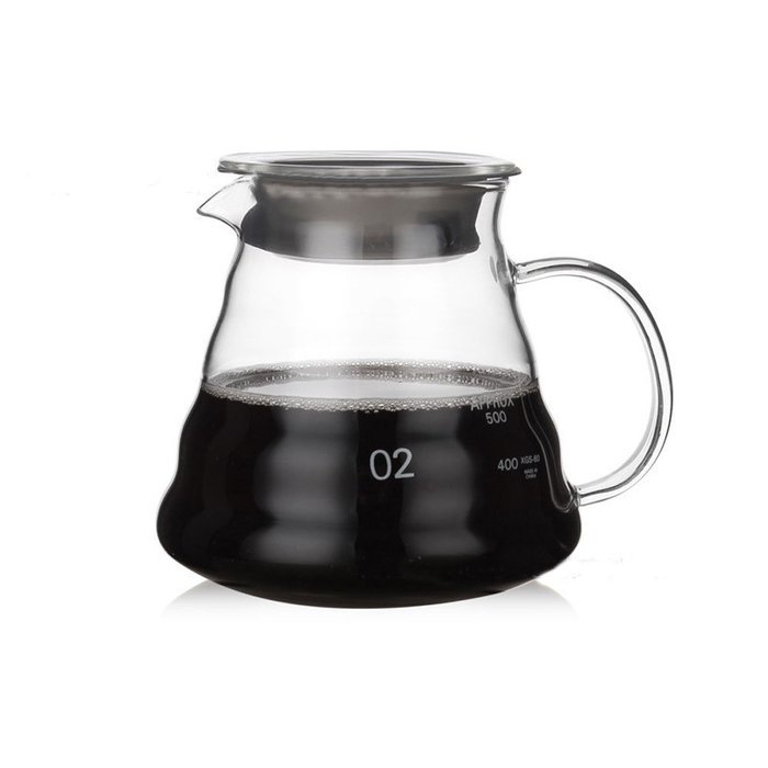 Lautechco Glass Coffee Pots / Creative Clouds Shapes Kettle Coffee Percolator And Tea Pot Kitchen Tools (800ml) N2