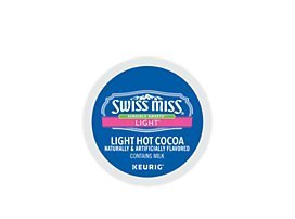 32 Count - Swiss Miss Sensible Sweets Light Hot Cocoa K-Cups for Keurig K Cup Brewers