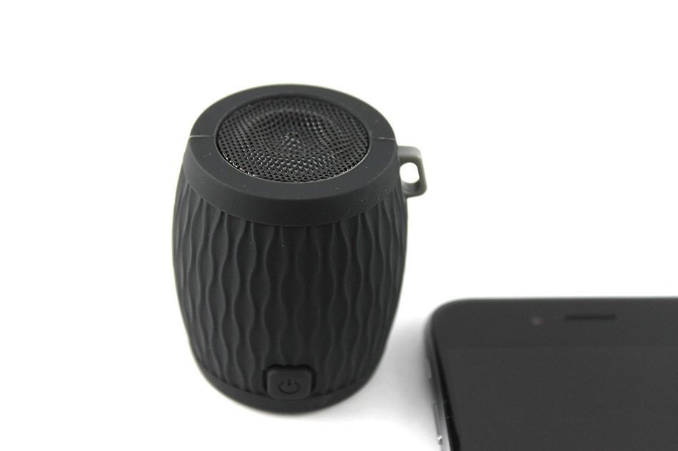 WAAV Rocker Mini Bluetooth Speaker for iOS (Black), iPhone, iPod, iPad and Android devices (works with any bluetooth... N2