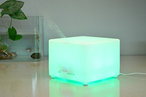 700ml Home Big Series 12 Pcs LED Aroma Diffuser Essential Oil Air Humidifier FD07 by Purple-Violet N2