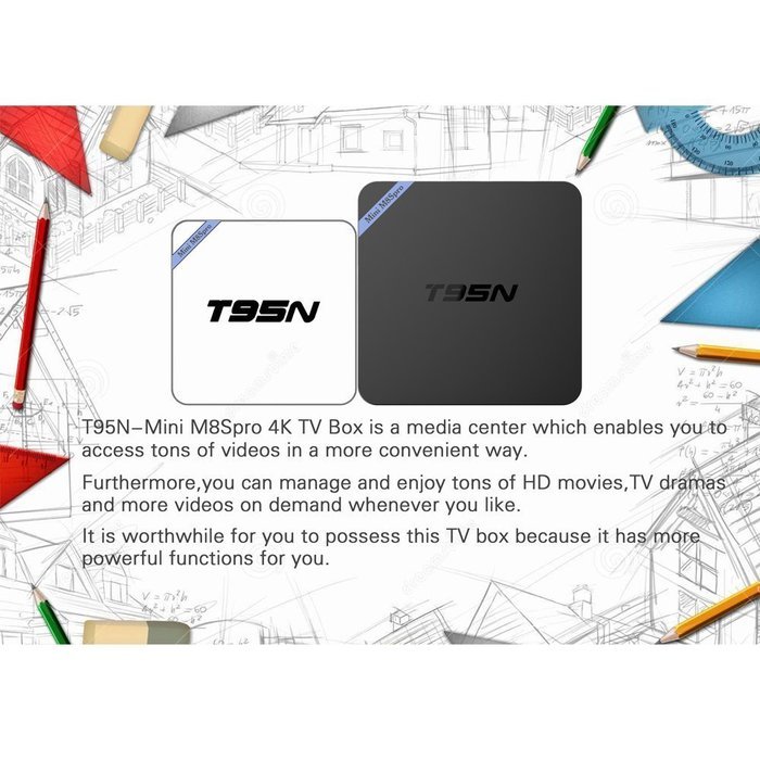 Android 5.1 lollipop tv box Amlogic S905 2gb/8gb support 4k 2k steaming media tv box N9