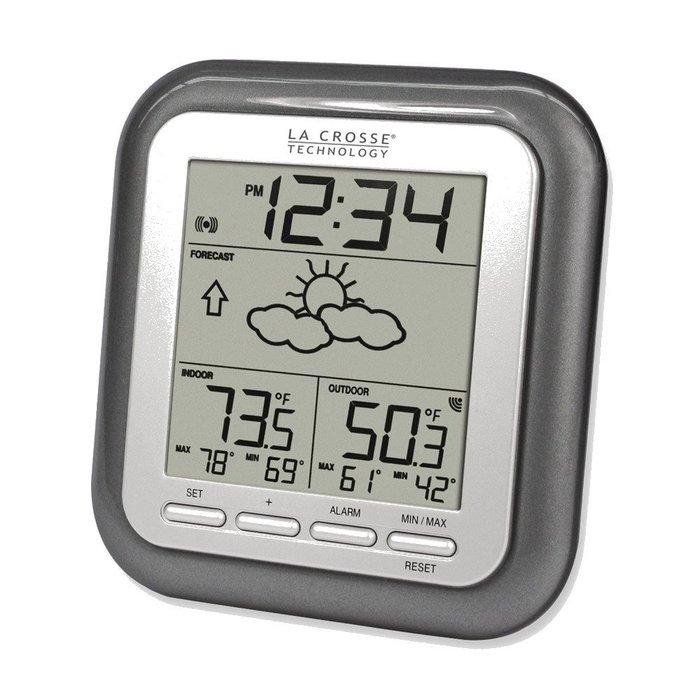 Silver-tone Wireless Forecast Station